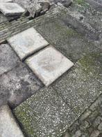 Gratis grindtegels 50x50cm - zelf ophalen, Tuin en Terras, Ophalen, Gebruikt, 10 m² of meer, Beton