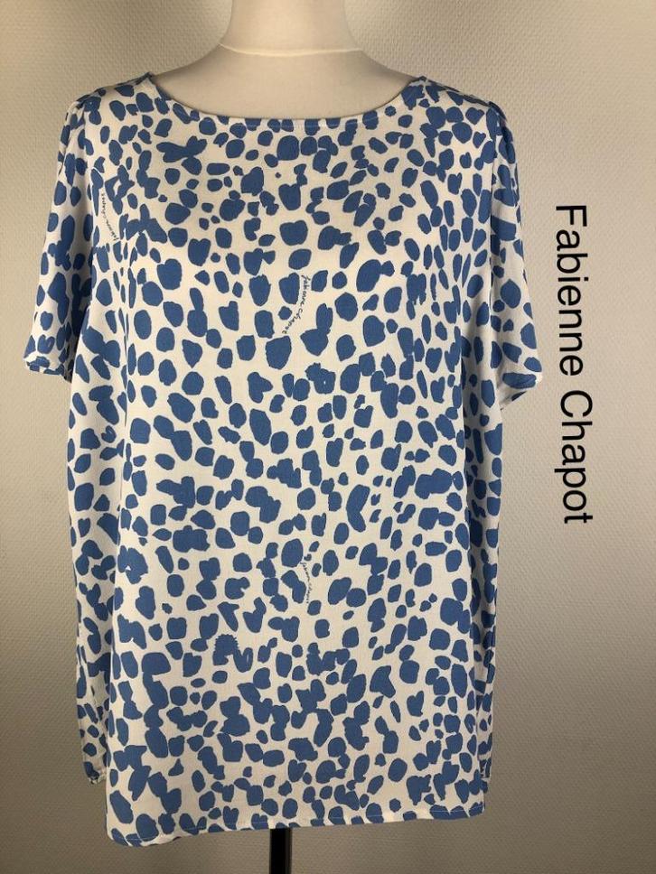 Fabienne Chapot Blouse  (mt: 40) Nieuw 10,6/7490, Kleding | Dames, Blouses en Tunieken, Nieuw, Maat 38/40 (M), Wit, Ophalen of Verzenden