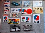 Stickers ELF en OXY met kaarten en foto's Formule 1 ea, Verzamelen, Ophalen of Verzenden, Zo goed als nieuw