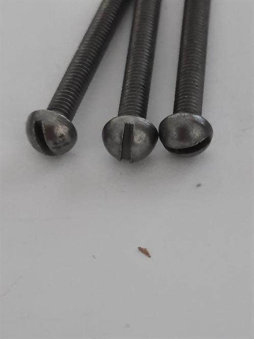 p st Metalen oude antieke Bolkop Bout m4 x 25 klassiek look, Tuin en Terras, Palen, Balken en Planken, Nieuw, Verzenden