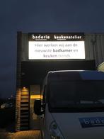 Reclamebord verlicht 300cm x 150cm, Ophalen, Gebruikt, Reclamebord
