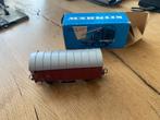 marklin wagon met doos | goederen wagon, Hobby en Vrije tijd, Modeltreinen | H0, Wisselstroom, Wagon, Ophalen of Verzenden, Zo goed als nieuw