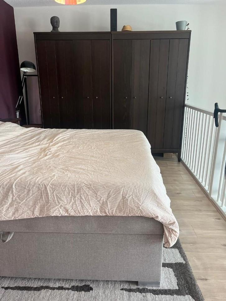 2X IKEA kledingkast IDANAS bruin, Huis en Inrichting, Kasten | Kledingkasten, Gebruikt, 200 cm of meer, 100 tot 150 cm, 50 tot 75 cm