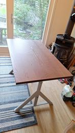 IDÅSEN Bureau, Ophalen, In hoogte verstelbaar, Zo goed als nieuw, Bureau