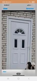 Kunststof voordeuren balkondeuren kozijnen nieuw, Doe-het-zelf en Verbouw, Deuren en Horren, Ophalen, Nieuw, Buitendeur, Glas