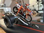 Team raffee rc trailer 1/8 incl motor, Hobby en Vrije tijd, Ophalen of Verzenden, Zo goed als nieuw, Elektro, Onderdeel