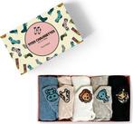 Sokken- Tites Chaussettes - 1 Maat, 35-41 - 5 paar - Safari, Sokken en Kniesokken, Overige kleuren, Nieuw, Overige maten