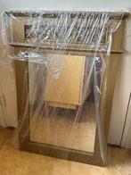 Vintage Gouden Spiegel, Ophalen of Verzenden, Zo goed als nieuw, 75 tot 100 cm, 150 tot 200 cm