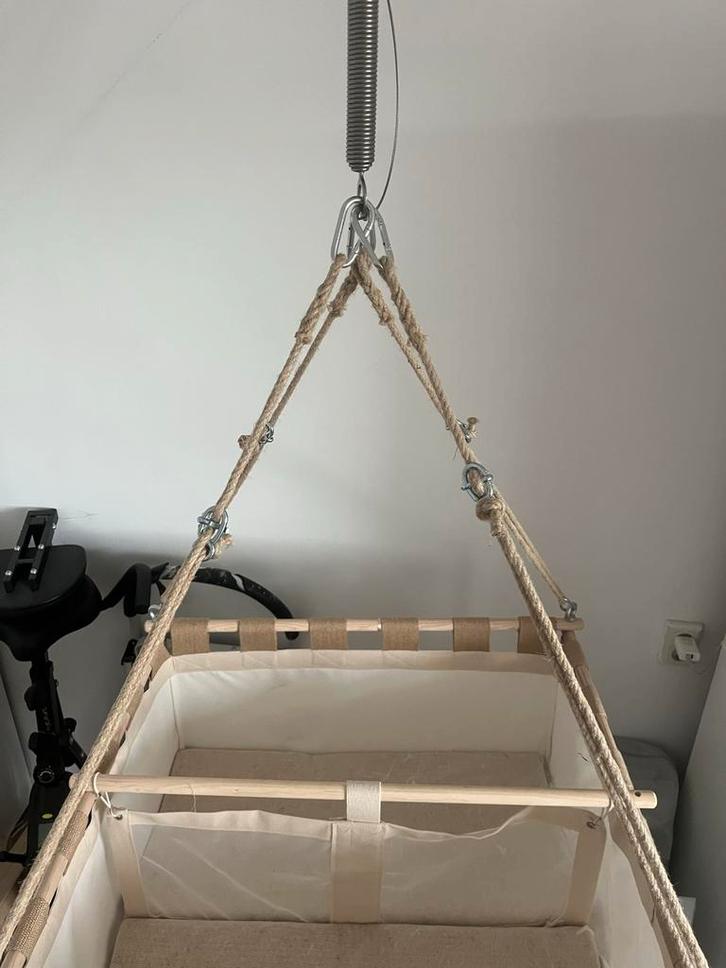 Tweeling Wieg - Husssh Hanging Cradles, Kinderen en Baby's, Babywiegjes en Ledikanten, Zo goed als nieuw, Wieg, Ophalen of Verzenden