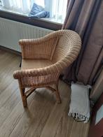 rieten rotan stoel, Bruin, Zo goed als nieuw, Eén, Rotan/Riet