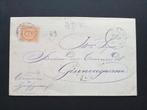 Italië 1880 Baluzzo naar Giuncugnano, Verzenden, Envelop