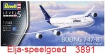 Revell 1:144 Boeing 747-8 Lufthansa 3891 modelbouw vliegtuig beschikbaar voor biedingen