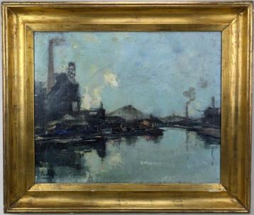 Pierre Paulus (1881–1959) – Industrieel landschap beschikbaar voor biedingen