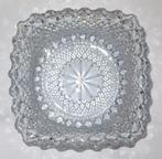 Sowerby glass vintage decoratief glazen schaal, Engeland., Ophalen of Verzenden