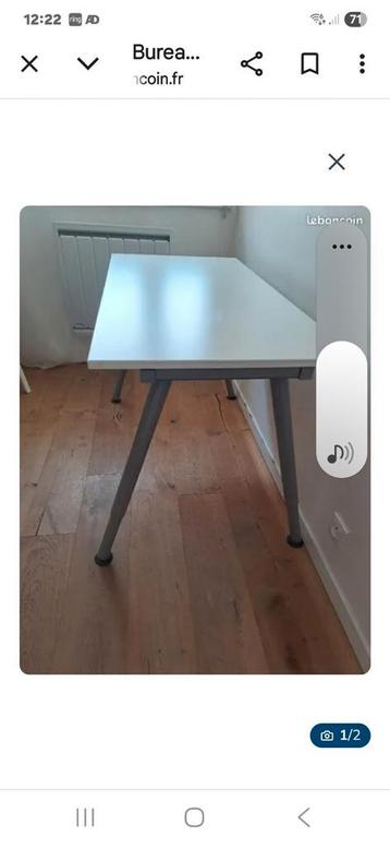 Ikea Galant bureau 80 x 60 - afbeelding 1