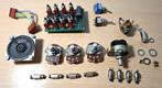 Diverse kleine elektronica-componenten en inbouw kastje, Hobby en Vrije tijd, Elektronica-componenten, Ophalen of Verzenden, Gebruikt