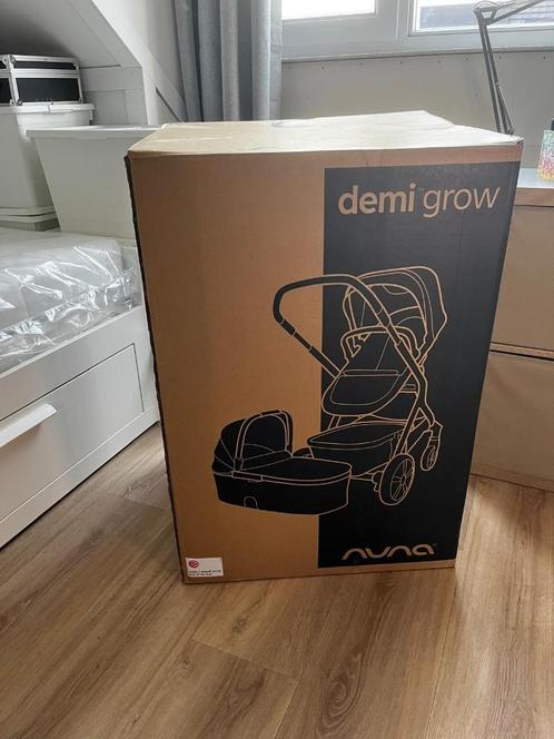 Nuna Demi Grow Duo Complete Set - Frost/Grey, Kinderen en Baby's, Kinderwagens en Combinaties, Zo goed als nieuw, Combiwagen, Overige merken
