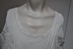 JKL45 Top Wit maat 50, Ophalen of Verzenden, Zo goed als nieuw, Wit, Shirt of Top