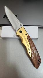 Zakmes met Houten Handvat & Riemclip, Verzamelen, Ophalen of Verzenden, Nieuw