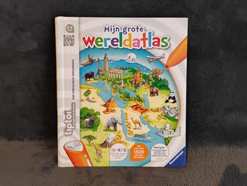 Tiptoi Mijn grote wereldatlas (boek zonder pen) zgan beschikbaar voor biedingen