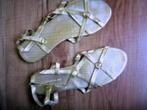 Sandalen goud kleur Maat 38, Overige kleuren, Verzenden, Sandalen of Muiltjes, Zo goed als nieuw
