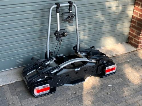 Thule fietsendrager - kantelbaar, Auto diversen, Fietsendragers, Zo goed als nieuw, Trekhaakdrager, 2 fietsen, Brede banden, Ophalen