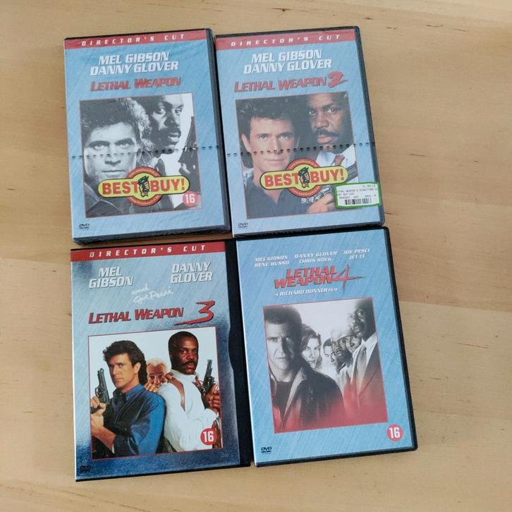 Lethal Weapon DVD serie - Actie Klassiekers!, Cd's en Dvd's, Dvd's | Actie, Zo goed als nieuw, Actiekomedie, Boxset, Vanaf 16 jaar