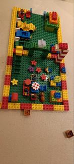 Grote partij duplo, kerstdorp, dieren, trein, glijbaan, Ophalen, Zo goed als nieuw, Duplo