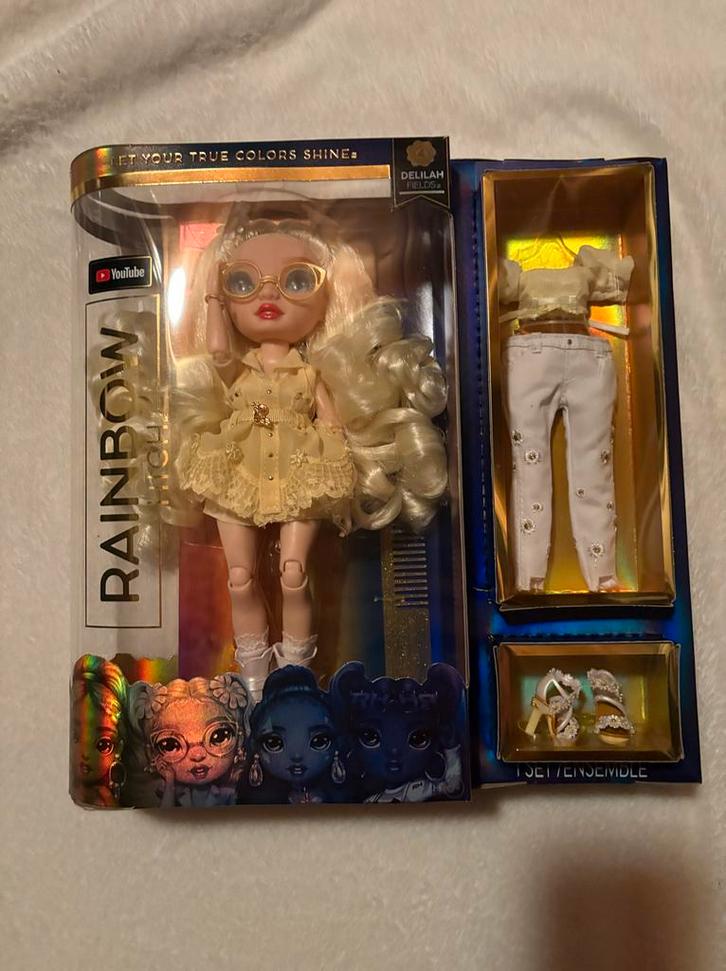 Rainbow High Pop Delilah fields nieuw in doos., Kinderen en Baby's, Speelgoed | Poppen, Nieuw, Overige typen, Ophalen of Verzenden