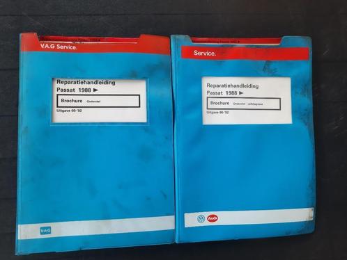 Werkplaatsboek Passat B3 +VR6 G60 Onderstel remmen stuur ABS, Boeken, Auto's | Boeken, Gelezen, Volkswagen, Ophalen of Verzenden