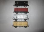fleischmann ho 1479 4 stuks gedekte goederenwagon, Gebruikt, Gelijkstroom, Fleischmann, Wagon