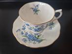 Forget-me-not royal albert porselein, Ophalen of Verzenden, Gebruikt, Porselein, Kop en/of schotel