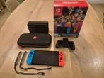 Nintendo Switch OLED model + case, Spelcomputers en Games, Spelcomputers | Nintendo Switch, Ophalen, Gebruikt, Met 1 controller