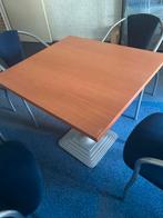 3 stuks Tafel Hout/Metaal stoelen 12 stuks, Ophalen, Gebruikt, 50 tot 100 cm, Vijf personen of meer