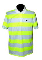 NIEUWE NIKE GOLF polo, heren, neon geel/zilver, Mt. M, Kleding | Heren, Sportkleding, Nieuw, Maat 48/50 (M), GOLF Nike, Verzenden