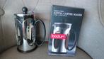 Bodum Kenya cafetière zilverkleurig, Ophalen of Verzenden, Nieuw, Overige modellen, Gemalen koffie