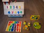Vintage Fisher Price School met Accessoires, Kinderen en Baby's, Speelgoed | Educatief en Creatief, Ophalen, Gebruikt, Knutselen