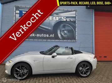 Mazda MX-5 2.0 160 GT-M Bose Sportspack Recaro Apple CarPlay beschikbaar voor biedingen