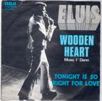 ELVIS PRESLEY  -  Wooden heart, Cd's en Dvd's, Vinyl Singles, Gebruikt, 7 inch, Single, Ophalen of Verzenden