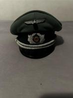 Officiele officiers pet wh stirnschutz mag ook geruild worde, Verzamelen, Militaria | Tweede Wereldoorlog, Ophalen of Verzenden