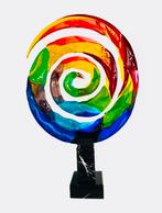 glasfusie, glaskunst, colorful chaos, Ophalen