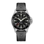 Nieuw: Hamilton Khaki Navy Scuba automatic H82515330, Overige merken, Staal, Polshorloge, Nieuw