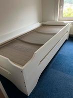 Stapelbaar bedden, Huis en Inrichting, Ophalen, 90 cm, Eenpersoons, Wit