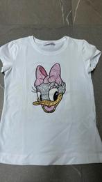 MONNALISA | Schattig shirtje Katrien Duck | 140, 10 jaar, Gebruikt, Meisje, Ophalen of Verzenden, Shirt of Longsleeve
