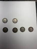 collectie zilveren guldens 6x1952 en 7x1944, Postzegels en Munten, Munten | Nederland, Ophalen, 1 gulden, Koningin Juliana, Setje