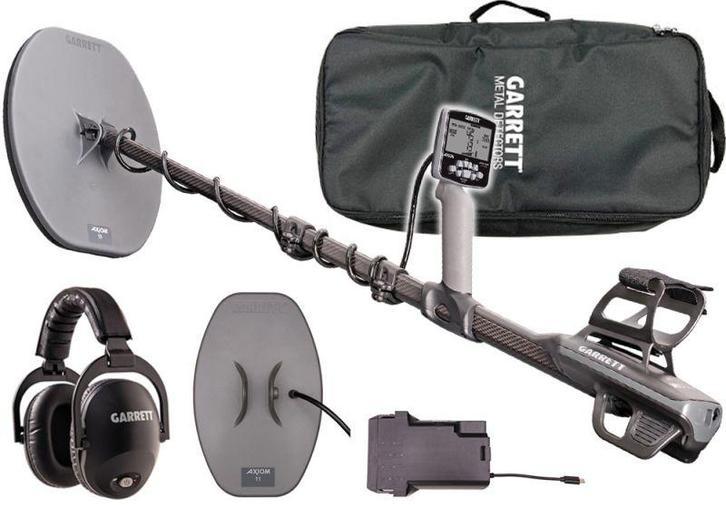 Garrett Axiom GOUD metaaldetector met MS-3 hoofdtelefoon, Hobby en Vrije tijd, Metaaldetectors, Nieuw, Meer dan 30 cm, Garrett