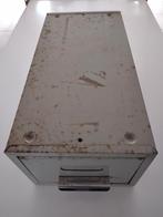 Metalen Ladenkast Vintage, Minder dan 50 cm, Gebruikt, 1 of 2 laden, Ophalen of Verzenden