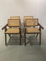 Houten eetkamerstoelen hip, Tuin en Terras, Ophalen, Zo goed als nieuw, Hout