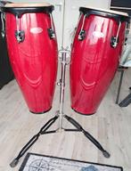 Conga's incl. Standaard, Muziek en Instrumenten, Percussie, Ophalen, Zo goed als nieuw, Trommel
