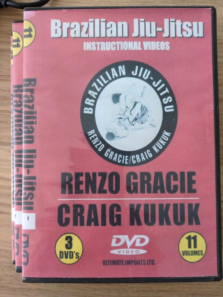 Brazilian Jiu-Jitsu DVD Boxset, Cd's en Dvd's, Dvd's | Sport en Fitness, Zo goed als nieuw, Cursus of Instructie, Vechtsport, Boxset